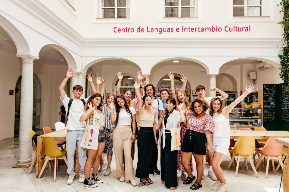 CLIC IH Sevilla - Sprachschule - Gruppenfoto