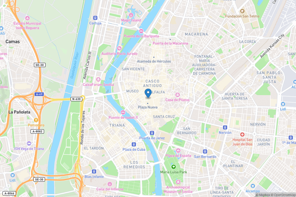 CLIC - IH Sevilla, Cádiz, Málaga - Open Street Map